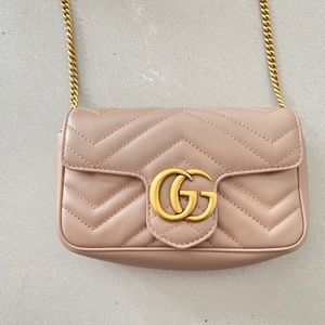 Gucci Marmont Mini (Dusty Rose)